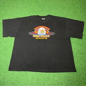 Vintage Daytona Beach Bike Week 2004 Y2K Eagle Biker Grunge XL  23x26 T Shirt